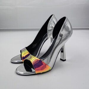 Nine West, Said So Heels, Metallic, Women's Size 6